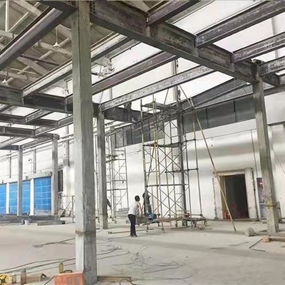 Bangunan Rangka Baja Prefabrikasi EPS Rumah Rangka Baja Ringan