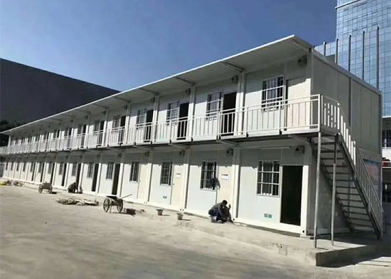 Rumah Rangka Baja Pengukur Cahaya yang Dapat Digunakan Kembali Perakitan Cepat Rumah Baja Pabrikan