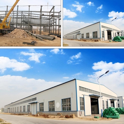 Aluminium Alloy Jendela Prefabrikasi Baja Gudang H Bagian Baja Balok