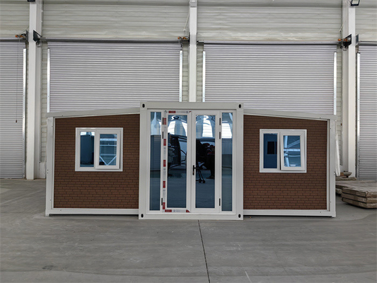 Rumah Kontainer Kompak 40FT Prefabricated Untuk Kantor