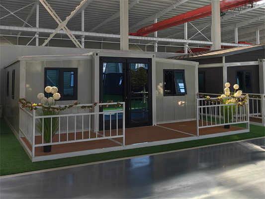 Perumahan Prefabrikasi Berkekuatan Panjang Modern Mobil Baja Bergerak Modular Prefabrikasi