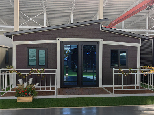 Rumah Kontainer Kompak 40FT Prefabricated Untuk Kantor