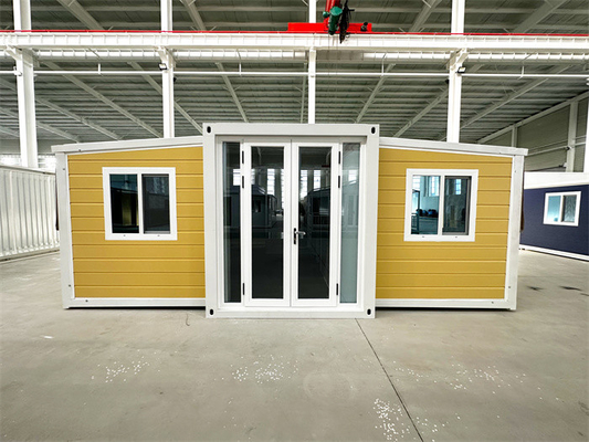 20ft Mobil Prefab Kontainer Rumah Expandable Prefabricated Ramah Lingkungan