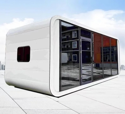 Desain Modern Outdoor Apple Cabin House 20FT 40FT Prefab Rumah Kecil