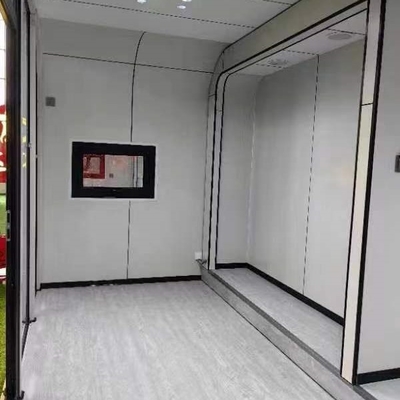 Outdoor Prefab House Hidup Dan Bekerja Apple Cabin Desain Kantor Pod