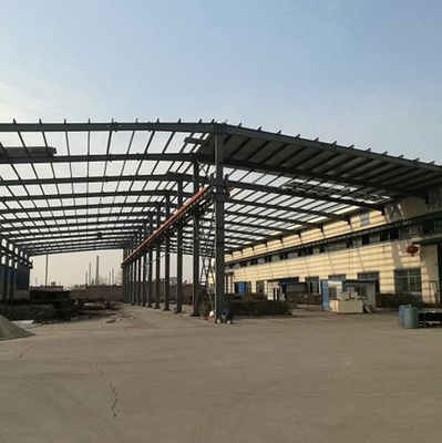 Bangunan gudang industri prefab rangka baja gudang portabel