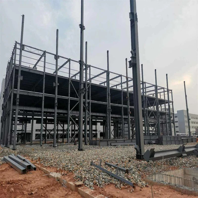Konstruksi Baja Prefab Single Ridge yang Ramah Lingkungan Dengan Lapisan Baja