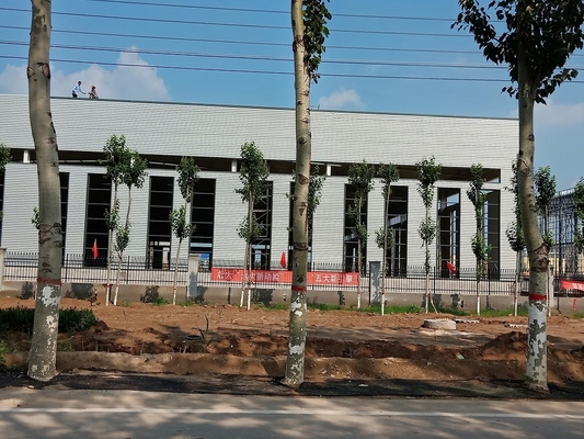 Tahan Angin Q355 Struktur Baja Ringan Pabrik Beban Berat