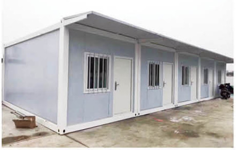 Rumah Rangka Baja Ringan Prefabrikasi Rakitan Cepat Disesuaikan