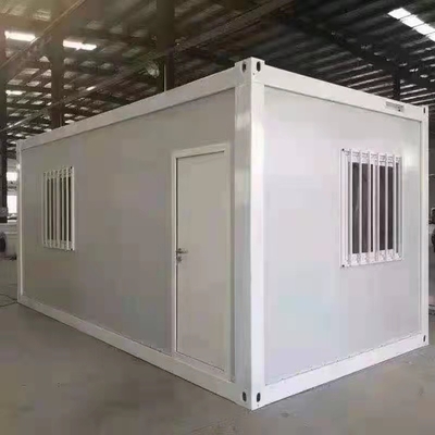 Rumah Kontainer Prefab Berwarna Ramah Lingkungan Penggunaan Lebar 5800 * 2400 * 2896mm