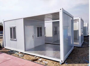 Studio Rumah Kantor Rumah Prefab Bergerak Rangka Baja Bangunan Toko Logam Prefab