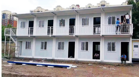 Rumah Kontainer Lipat yang Dapat Dilepas