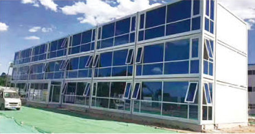 Rumah Kontainer Lipat Prefab Kustom
