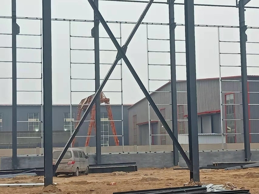 Rangka Atap Baja Ringan Berbentuk Dingin Untuk Aula Perbelanjaan