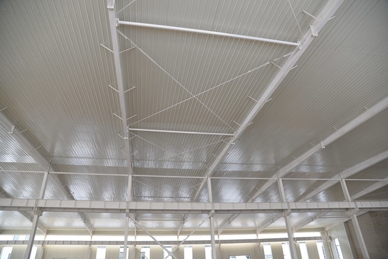 Ruang Pameran Booth Light Gauge Steel Roof Trusses Rigging Truss