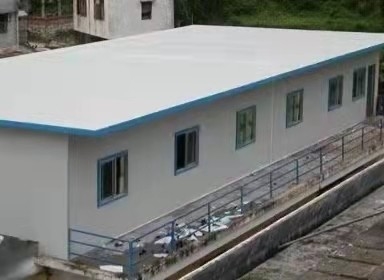 Rangka Baja Pengukur Cahaya ISO Rumah Kontainer Prefab Ruang Papan Bergerak yang Dapat Disesuaikan