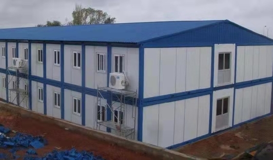 ODM Light Gauge Steel Frame House Kedap Suara Modern Prefab Villa