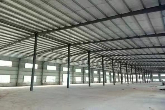 Bangunan Baja Industri Pertanian Tahan Api Q345 Kolom