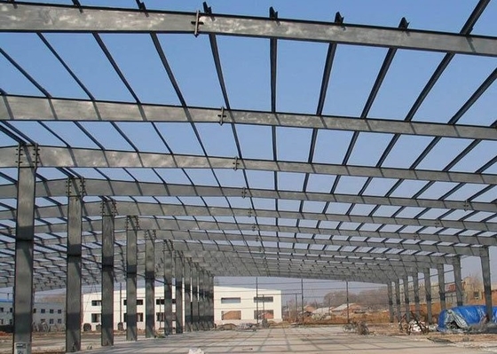 Q355 Q235 Struktur Baja Industri Bangunan Bengkel Prefabrikasi