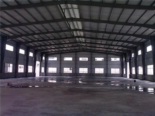 Bengkel Struktur Baja Prefabrikasi Q355B Rumah Bangunan Logam Pra Rekayasa