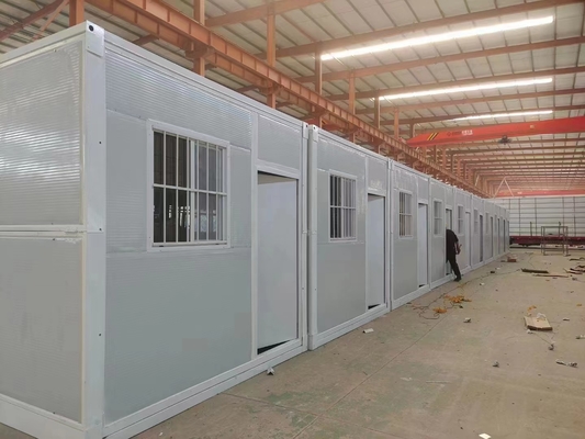 Lantai MGO Rumah Kontainer yang Dapat Diperluas OEM ODM Livinghomes Rumah Modular